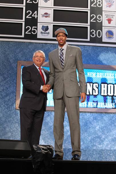 2012: Anthony Davis è la prima chiamata di New Orleans (NBA)